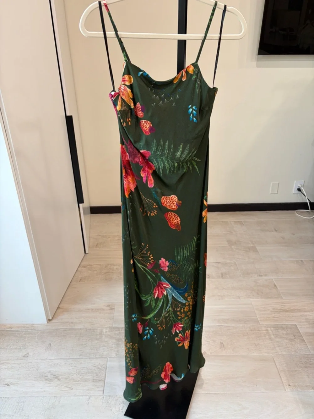 FARM RIO green Leopard Flowers Dress - Picture 8 of 14